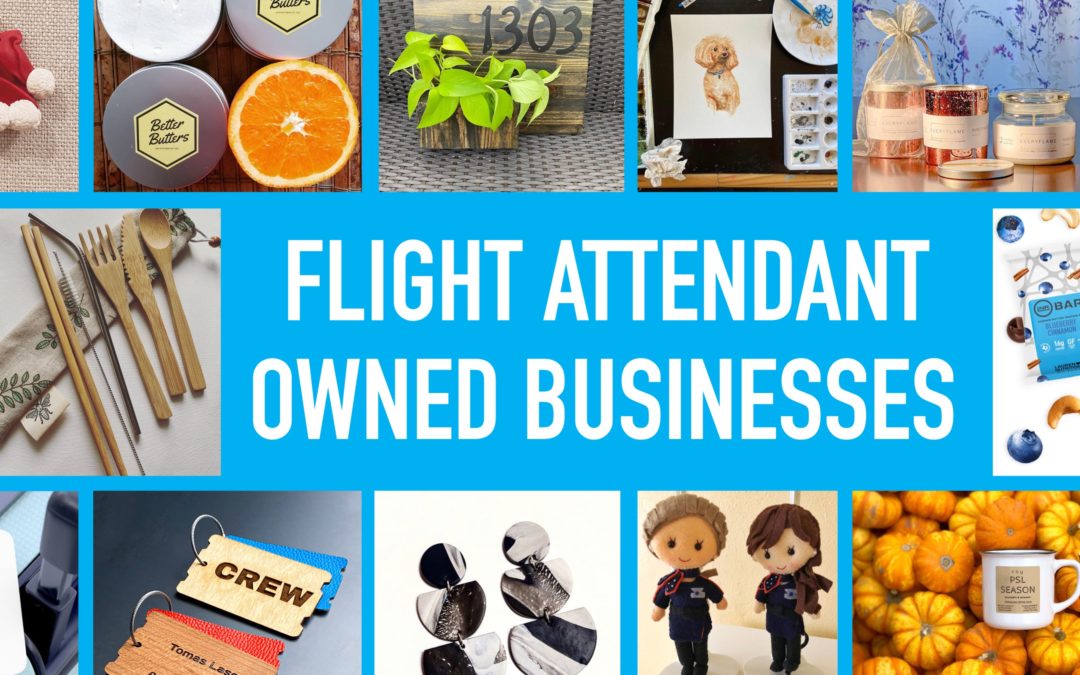 20 Flight Attendant Businesses You Should Support