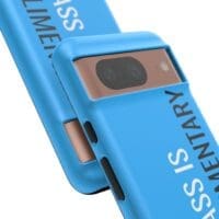 'The Sass is Complimentary' Phone Case ('Two Guys' Blue) - Image 128
