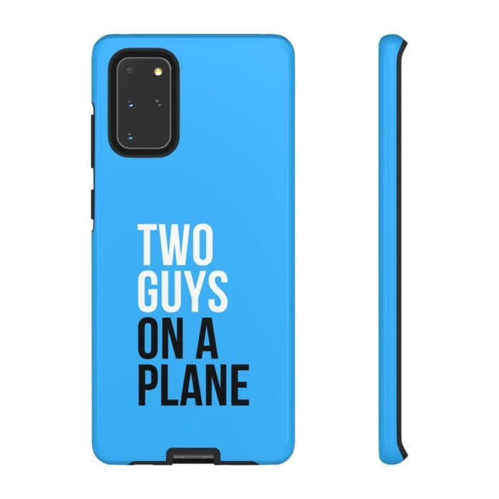 'Two Guys on a Plane' Phone Case (Blue) - Image 19