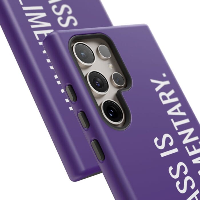 'The Sass is Complimentary' Phone Case (Purple) - Image 120