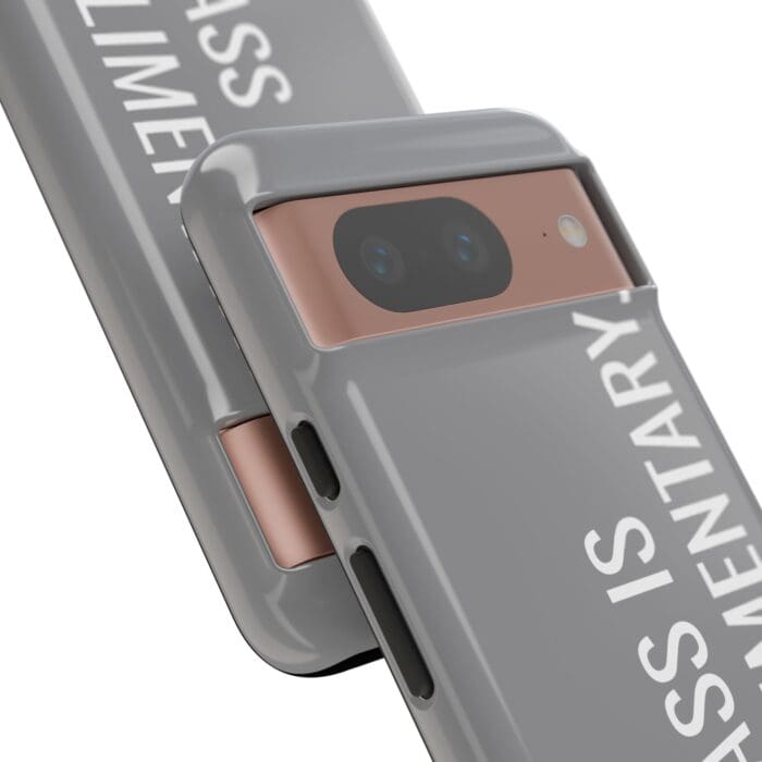 'The Sass is Complimentary' Phone Case (Grey) - Image 126