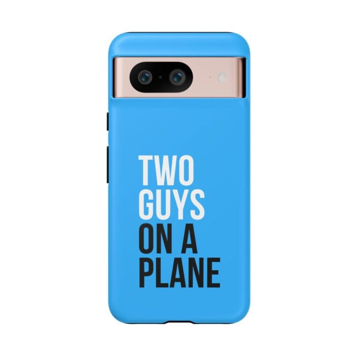 'Two Guys on a Plane' Phone Case (Blue) - Image 116