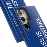 'The Sass is Complimentary' Phone Case (Blue) - Image 118