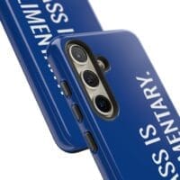 'The Sass is Complimentary' Phone Case (Blue) - Image 110