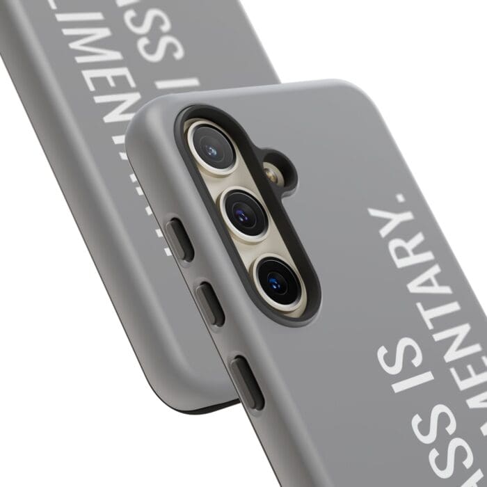 'The Sass is Complimentary' Phone Case (Grey) - Image 112