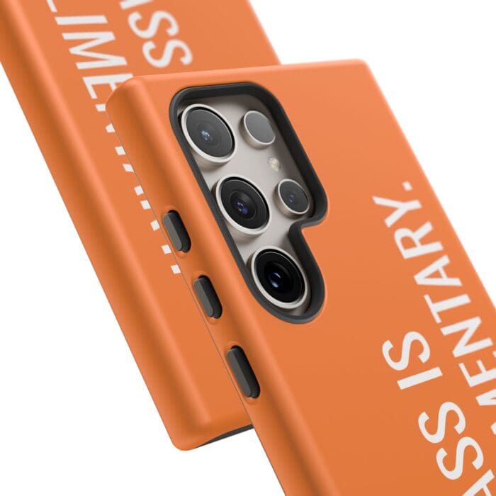 'The Sass is Complimentary' Phone Case (Orange) - Image 120