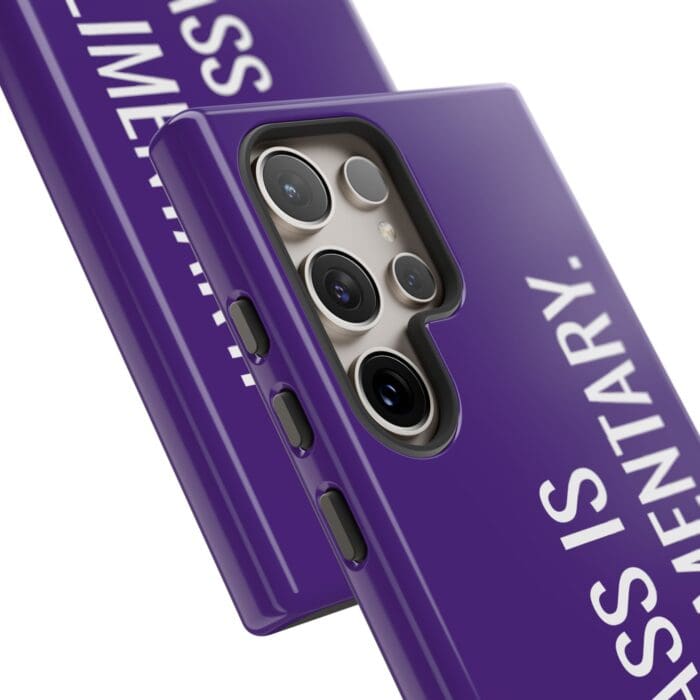 'The Sass is Complimentary' Phone Case (Purple) - Image 118