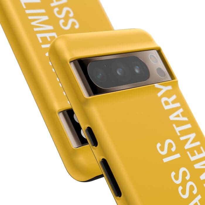 'The Sass is Complimentary' Phone Case (Yellow) - Image 124