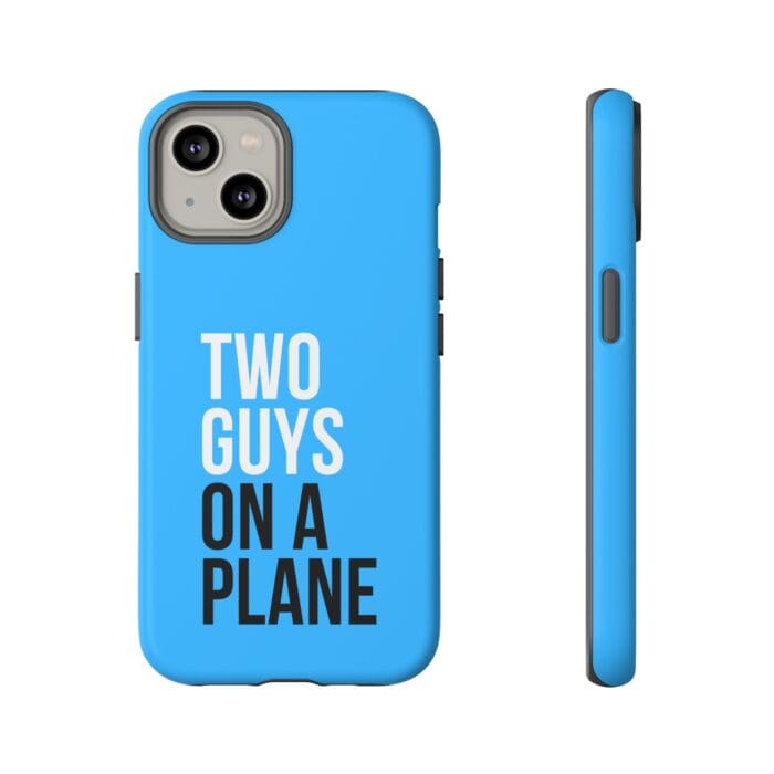 'Two Guys on a Plane' Phone Case (Blue) - Image 57