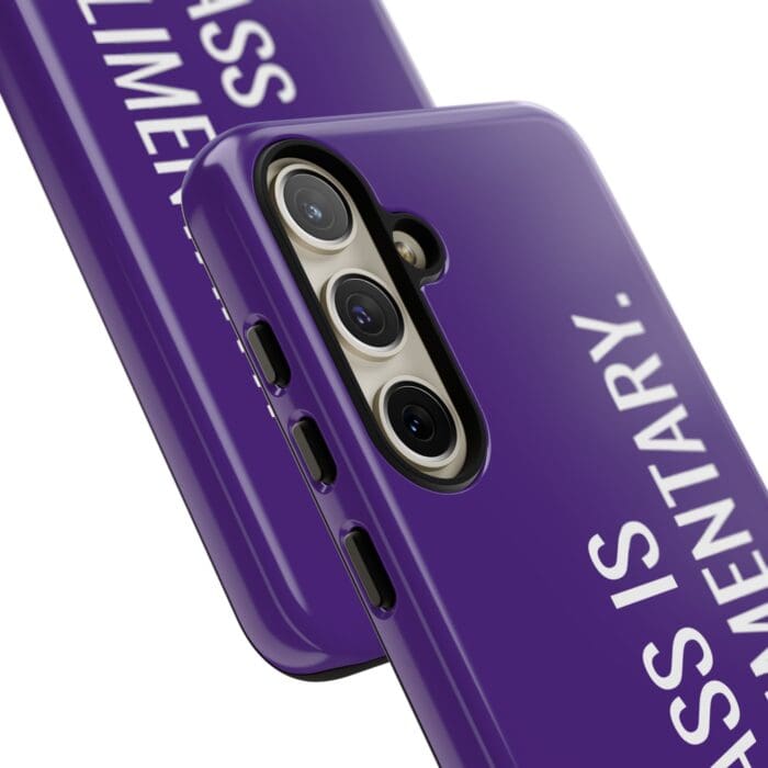 'The Sass is Complimentary' Phone Case (Purple) - Image 114