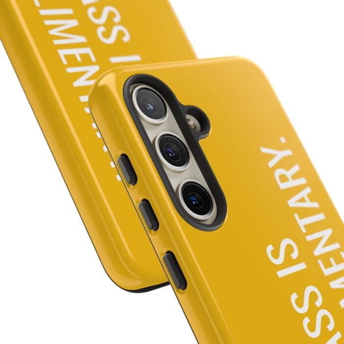 'The Sass is Complimentary' Phone Case (Yellow) - Image 110