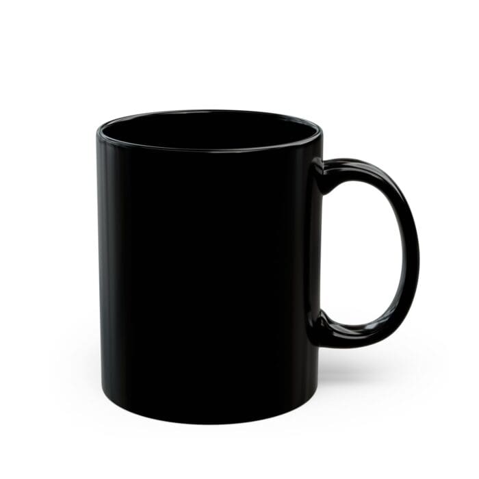 'Forever Jetlagged' Coffee Mug (Black) - Image 3