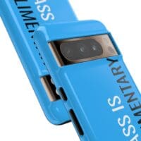 'The Sass is Complimentary' Phone Case ('Two Guys' Blue) - Image 122