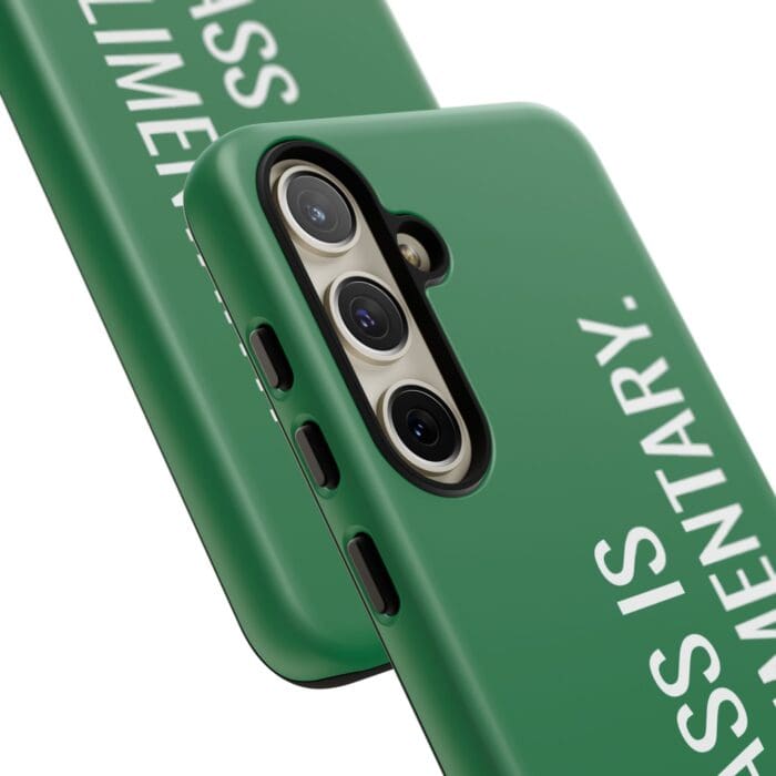 'The Sass is Complimentary' Phone Case (Green) - Image 116