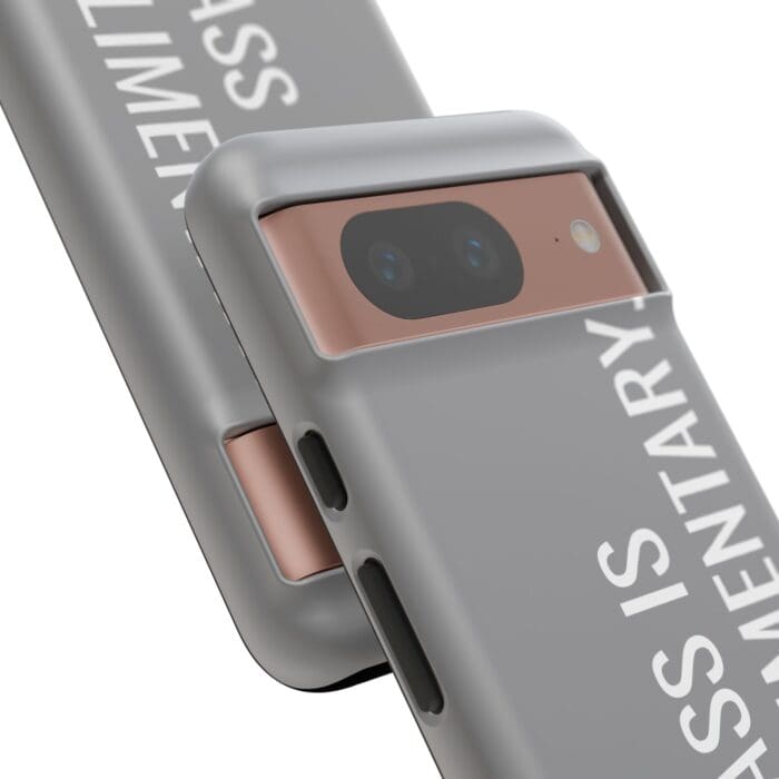 'The Sass is Complimentary' Phone Case (Grey) - Image 128