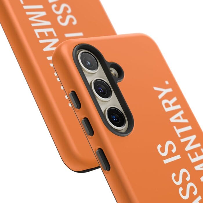 'The Sass is Complimentary' Phone Case (Orange) - Image 112