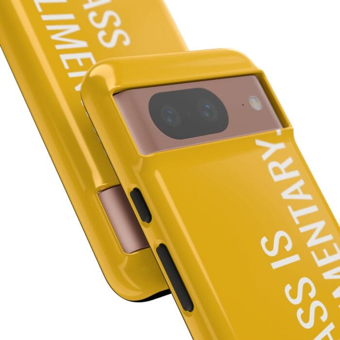 'The Sass is Complimentary' Phone Case (Yellow) - Image 126