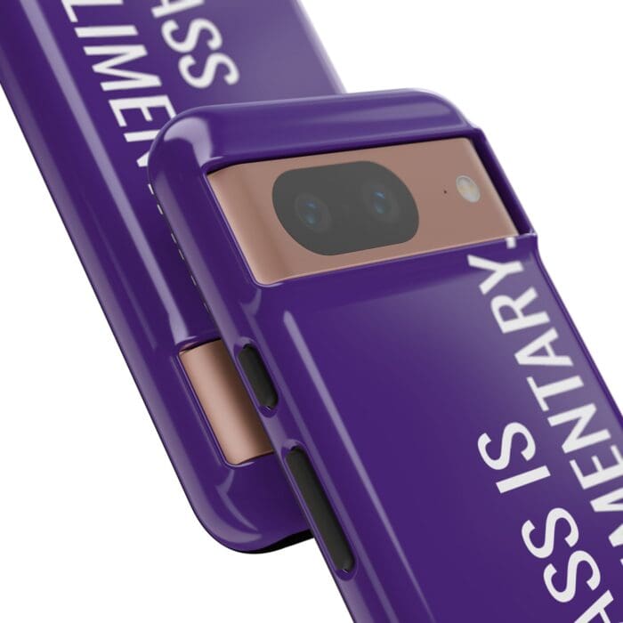 'The Sass is Complimentary' Phone Case (Purple) - Image 126