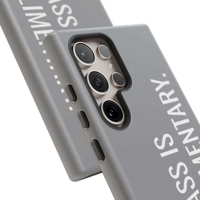'The Sass is Complimentary' Phone Case (Grey) - Image 120