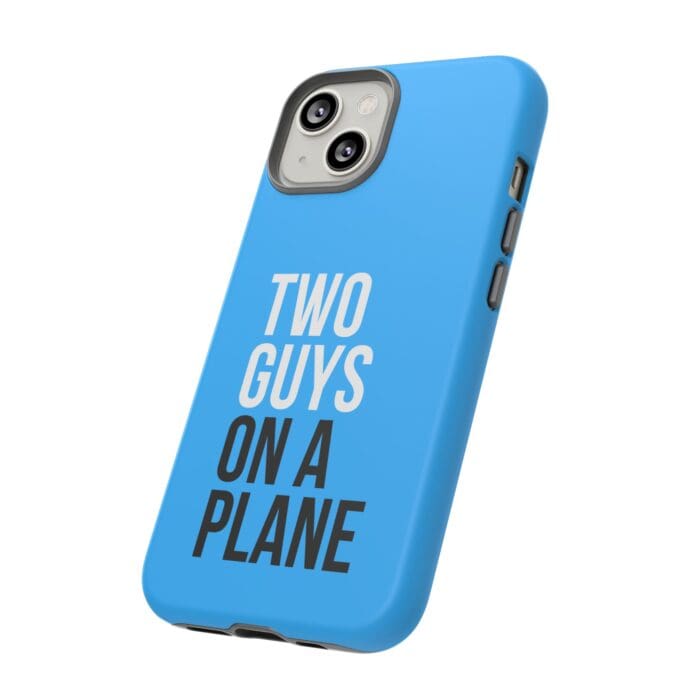 'Two Guys on a Plane' Phone Case (Blue) - Image 58