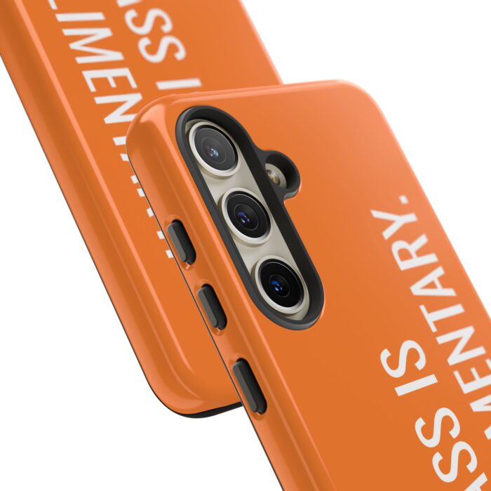 'The Sass is Complimentary' Phone Case (Orange) - Image 110