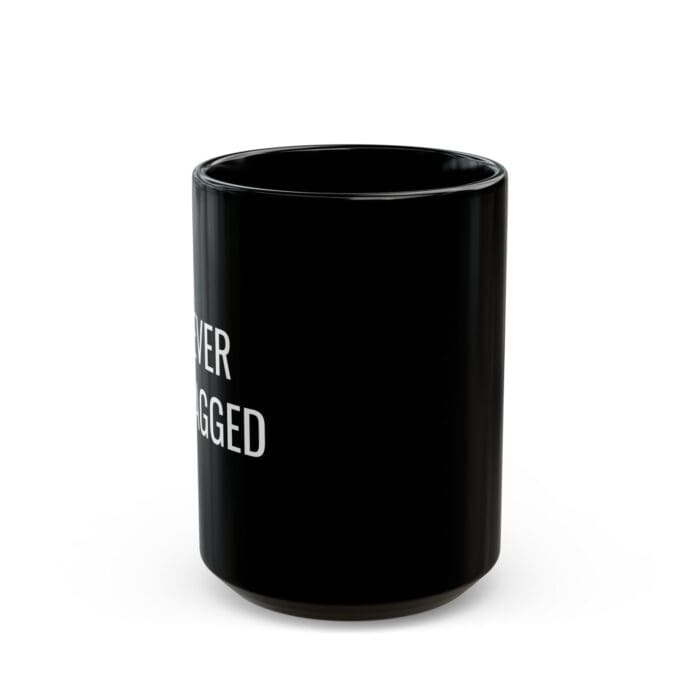'Forever Jetlagged' Coffee Mug (Black) - Image 5