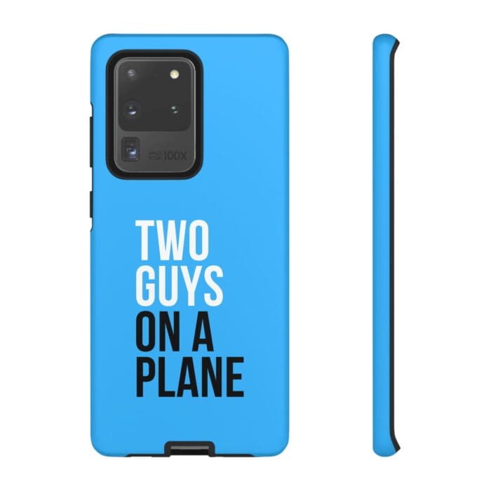 'Two Guys on a Plane' Phone Case (Blue) - Image 18