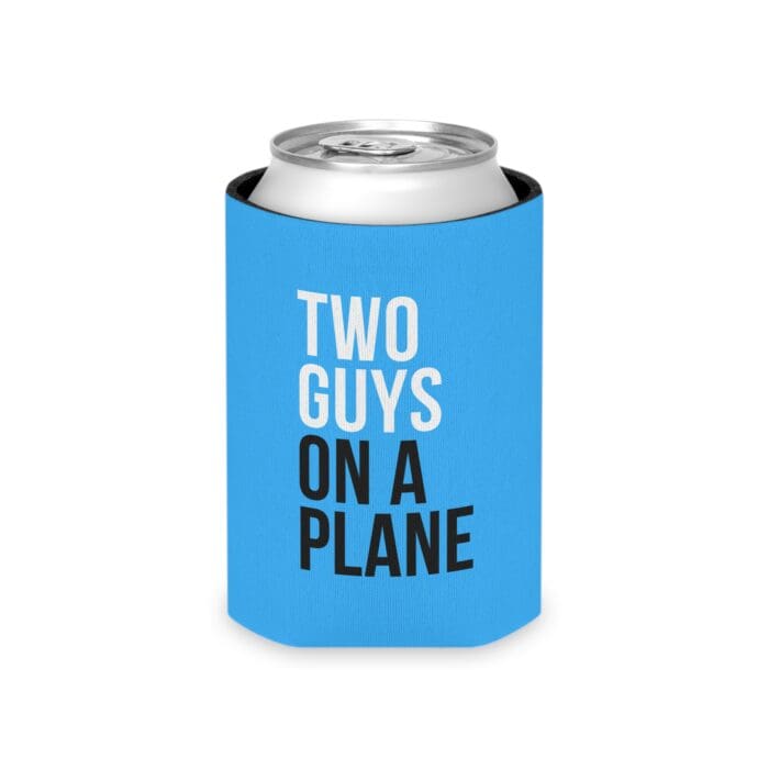 Two Guys on a Plane Drink Sleeve