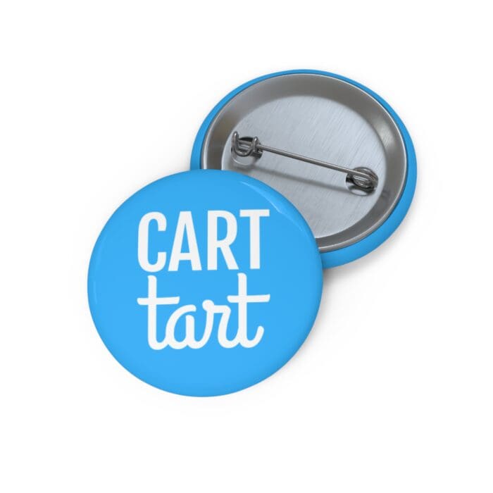 'Cart Tart' Pin Button