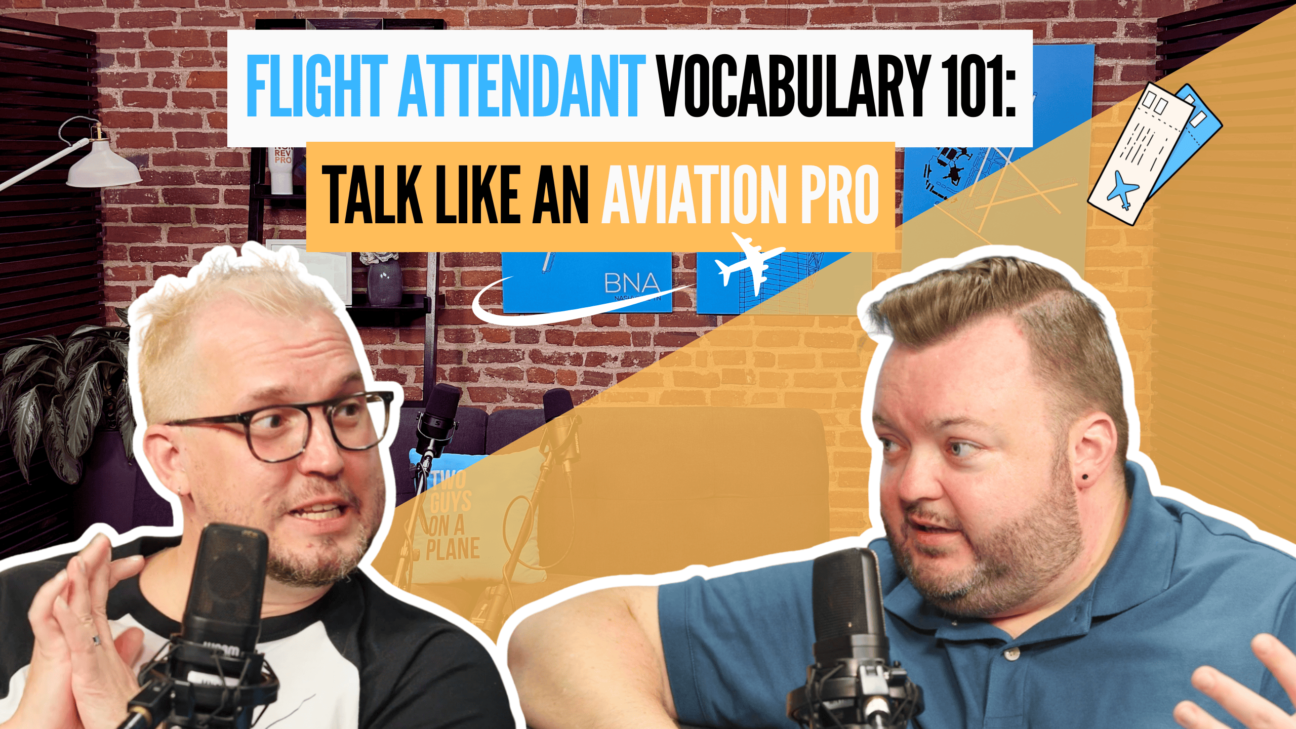 Episode#40 - Flight Attendant Vocabulary 101: Talk Like An Aviation Pro