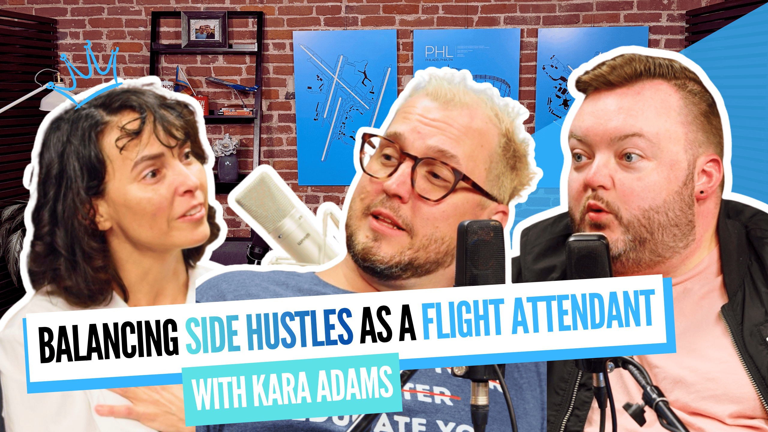 Ep#43 - Balancing Side Hustles as a Flight Attendant with Kara Adams